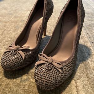 Tory Burch studded heels, size 9